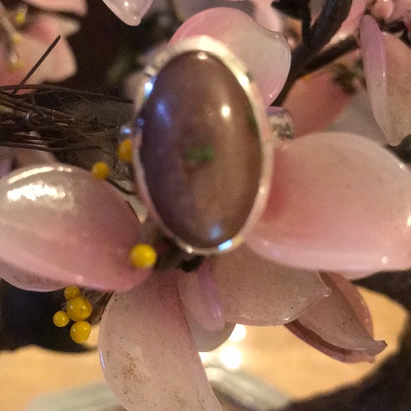 Vintage 925 muscovite ring